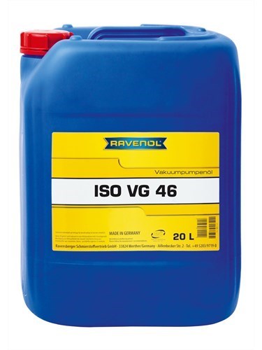 Вакуумное масло Ravenol Vakuumpumpenoil ISO VG 46 (20L) 1330705-020