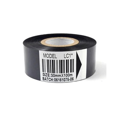 Термолента, риббон  для датера 30 мм*100м (черная) 00000000306