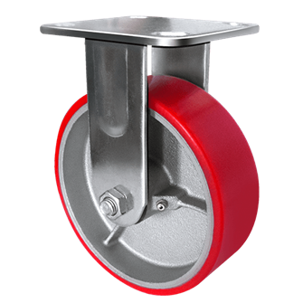 Большегрузное полиуретановое колесо, неповоротное FCp 46 (100 мм) FCp 46